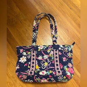 Vera Bradley Ribbons Pattern RETIRED  Mandy Tote/Purse